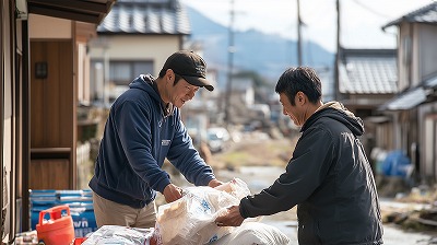 被災地支援活動に参加